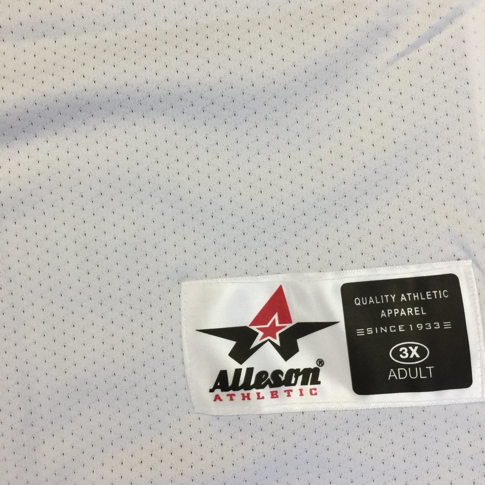 ๐๐๐ NWOT ALLESON MENS ATHLETIC SLEEVELESS REVERSIBLE BASKETBALL SHIRT 3XL - Picture 3 of 7